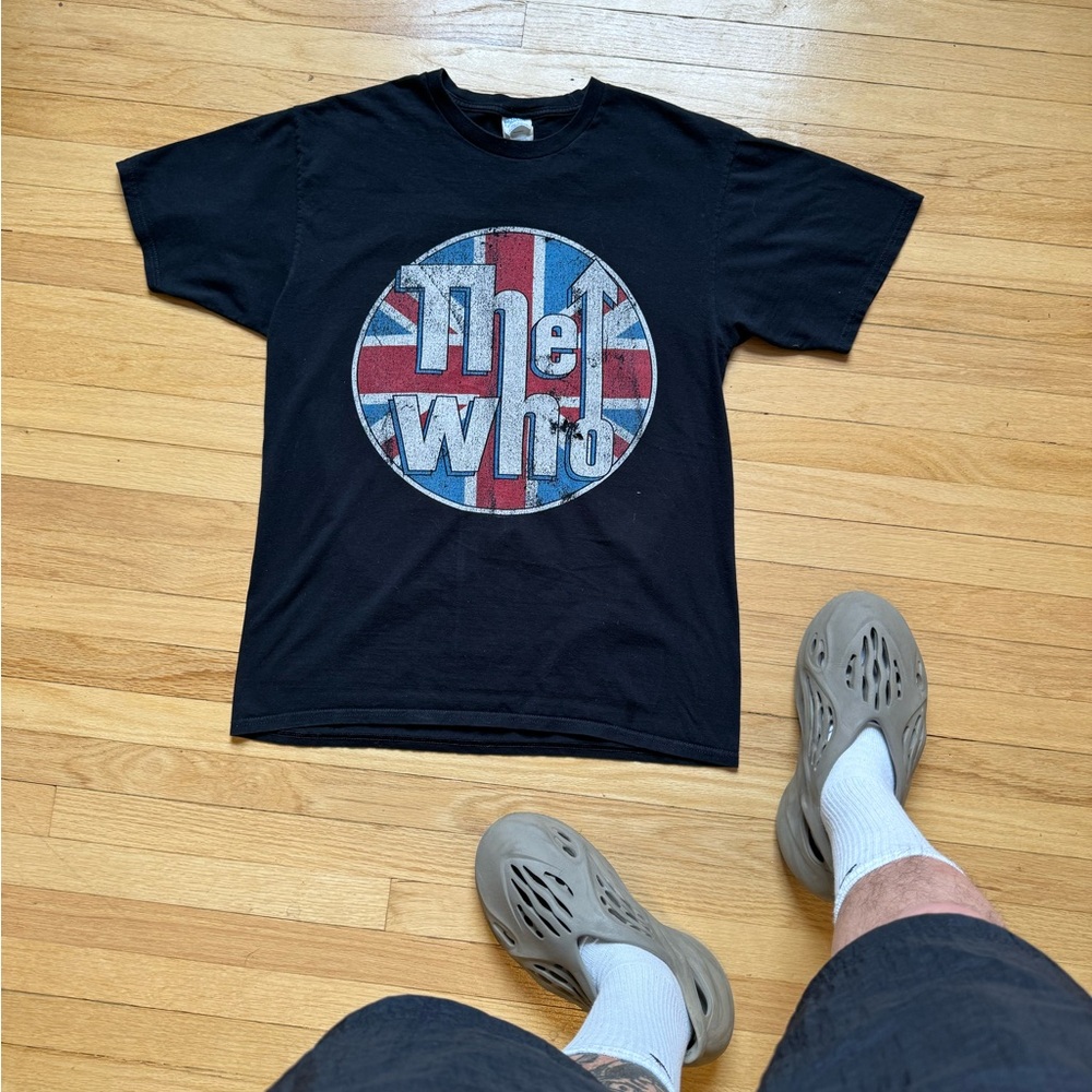 Name Vintage The Who Rock Brand Tour Concert Oversized T-Shirt